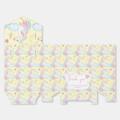 Unicorn Favor Box Geschenkschachtel (Ungefaltet)