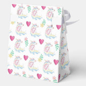 Unicorn Favor Box Geschenkschachtel (Rückseite)