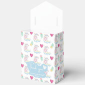 Unicorn Favor Box Geschenkschachtel (Offen)