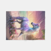 Unicorn Fleece Blanket, 30"x40" (Vorderseite (Horizontal))