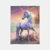 Unicorn Fleece Blanket, 30"x40" (Vorderseite)