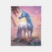Unicorn Fleece Blanket, 30"x40" (Vorderseite)