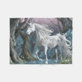 Unicorn Fleece Blanket, 30"x40" (Vorderseite (Horizontal))
