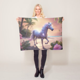 Unicorn Fleece Blanket, 30"x40"