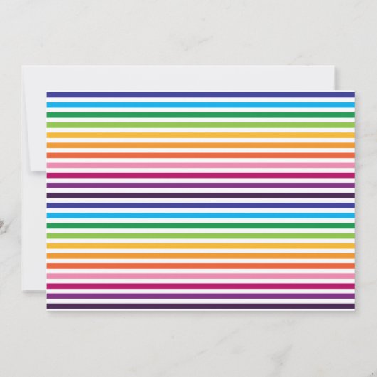 Unicorn Float Pool Party Einladung (Rückseite)