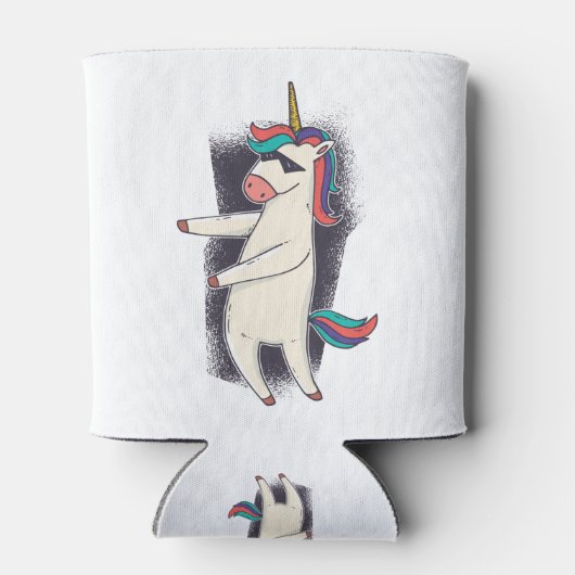 Unicorn Floss Dance Dosenkühler (Rückseite)