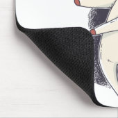 Unicorn Floss Dance Mousepad (Ecke)