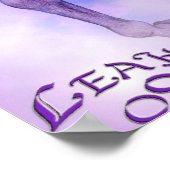 Unicorn ~*~ Flug Extravagant ~*~ Poster (Ecke)