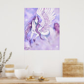 Unicorn ~*~ Flug Extravagant ~*~ Poster (Küche)
