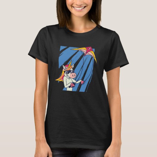 Unicorn Fly Dragon T-Shirt (Vorderseite)