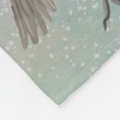 Unicorn Foal Cosy Cuddles Holiday Fleecedecke (Ecke)