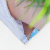 Unicorn Foto Fleece Blanket (Ecke)