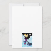 Unicorn Freedom göttliche Boy Snow Leopard Fantasi Ankündigung (Rückseite)