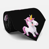 Unicorn Fun Anzug Krawatte (Gerollt)
