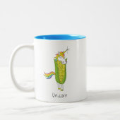Unicorn Funny Mais Coffee Tasse (Links)