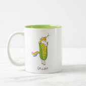 Unicorn Funny Mais Coffee Tasse (Links)