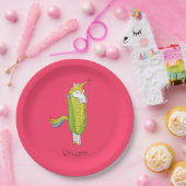 Unicorn Funny Niedlich Kids Pappteller (Party)