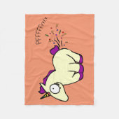 Unicorn-Furzen Fleecedecke (Vorderseite)