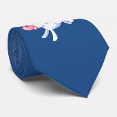 Unicorn-Furzen Krawatte (Gerollt)