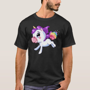 Unicorn-Furzen T-Shirt