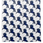 Unicorn Galaxy Duschvorhang (Vorderseite)