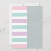 Unicorn & Gaming Joint Boy Girl Birthday Einladung (Rückseite)