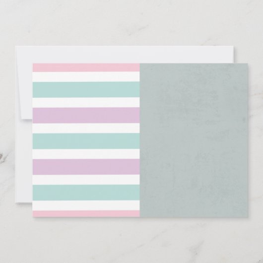 Unicorn & Gaming Joint Boy Girl Birthday Fotos Einladung (Rückseite)