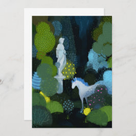 Unicorn Garden Einladung