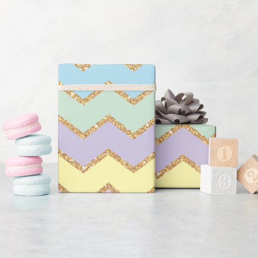 Unicorn Geburtstagsmuster Geschenkpapier (Babyparty)