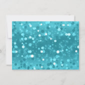 Unicorn Geburtstagsparty Einladungen Foto (Rückseite)