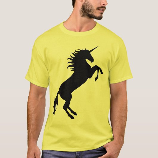 Unicorn-gefärbte Krawatte T-Shirt (Vorderseite)