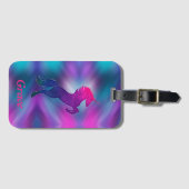 Unicorn-Gepäckmarke Gepäckanhänger (Vorderseite (Horizontal))