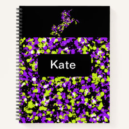 Unicorn geplatzierte Farbe Notizblock