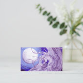 Unicorn-Geschäfts-Karten mit kundenspezifischem Visitenkarte (Stehend Vorderseite)