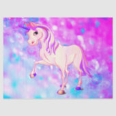 Unicorn Geschenkpapier Seidenpapier (Vorderseite)