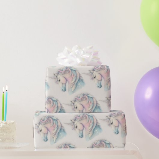 Unicorn Geschenkwrap Geschenkpapier (Partygeschenke)