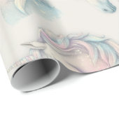 Unicorn Geschenkwrap Geschenkpapier (Rolleneckpunkt)