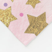 Unicorn-Gesichts-Fleece-Decken-personalisiertes Fleecedecke (Ecke)