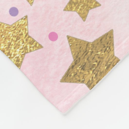 Unicorn-Gesichts-Fleece-Decken-personalisiertes Fleecedecke (Ecke)