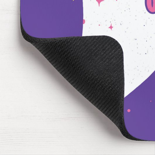 Unicorn Ghost Mousepad (Ecke)
