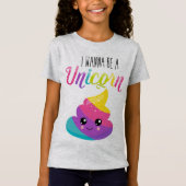 Unicorn Girls' Fine Jersey T - Shirt (Vorderseite)