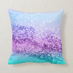 Unicorn Girls Glitzer #14 #shiny #decor #art Kissen
