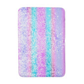 Unicorn Girls Glitzer #15 #shiny Badematte (Vorderseite Vertikal)