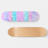 Unicorn Girls Glitzer #15 #shiny Skateboard (Horizontal)