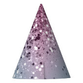 Unicorn Girls Glitzer #6 #shiny #pastel Partyhütchen (Rückseite)