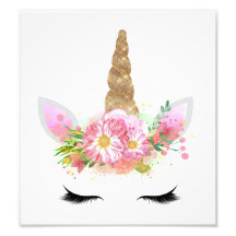 Unicorn Girls Kinderzimmer Kunst, Dichtung und Mus