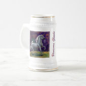 Unicorn Glade Bierglas (Vorderseite Links)