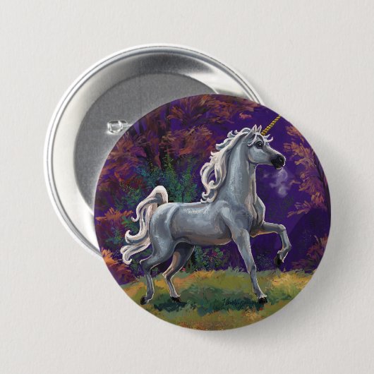 Unicorn Glade Button (Vorne & Hinten)