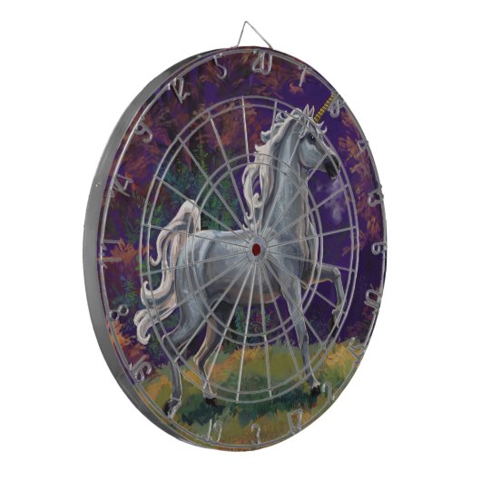 Unicorn Glade Dartscheibe (Vorderseite Links)