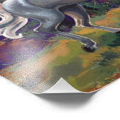 Unicorn Glade Fotodruck (Ecke)